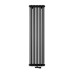 Радиатор Instal Projekt Tubus 3 1800х470 Black mat нижнее (17-24 м²)